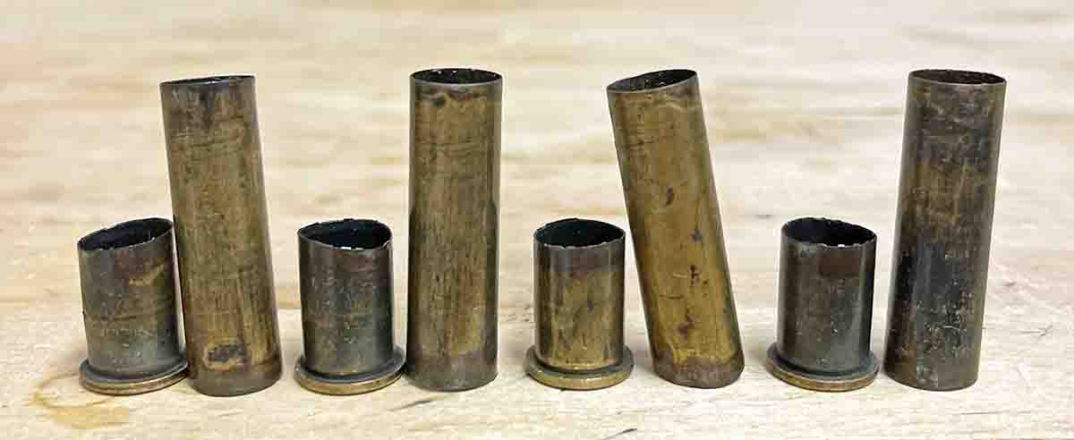 Case separations in the .45-80-2.4 Springfield.